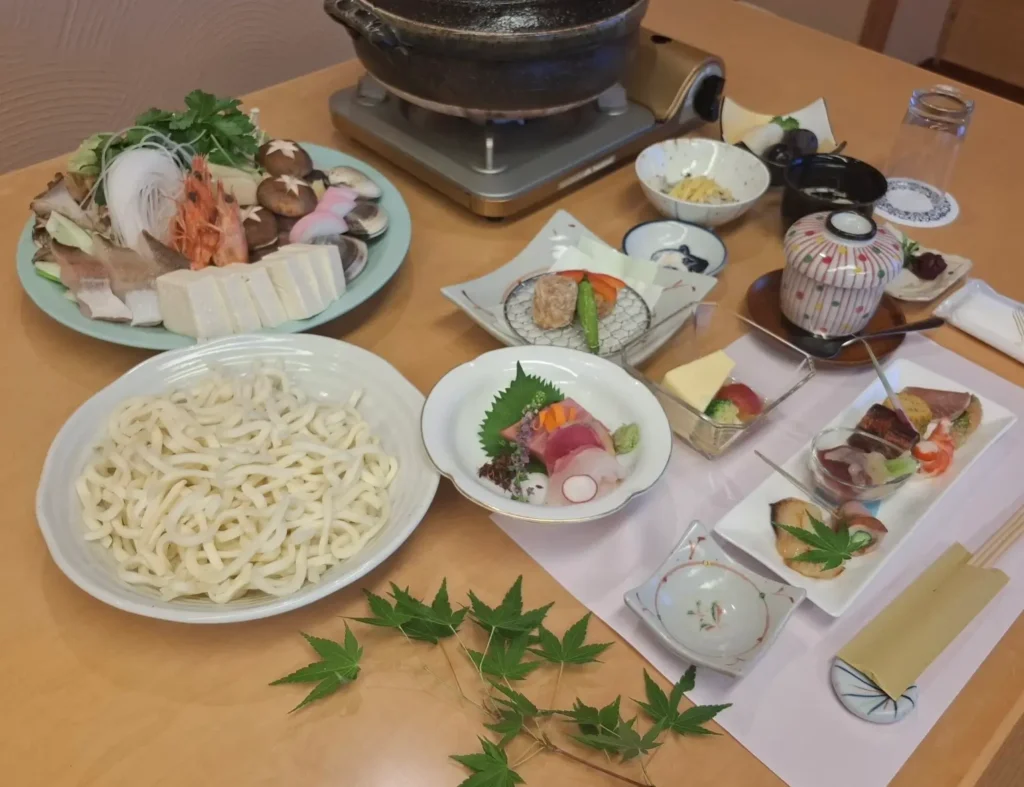 本郷クラブ うどんすき写真1