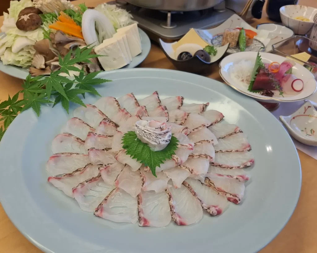 本郷クラブ 鯛しゃぶ写真3