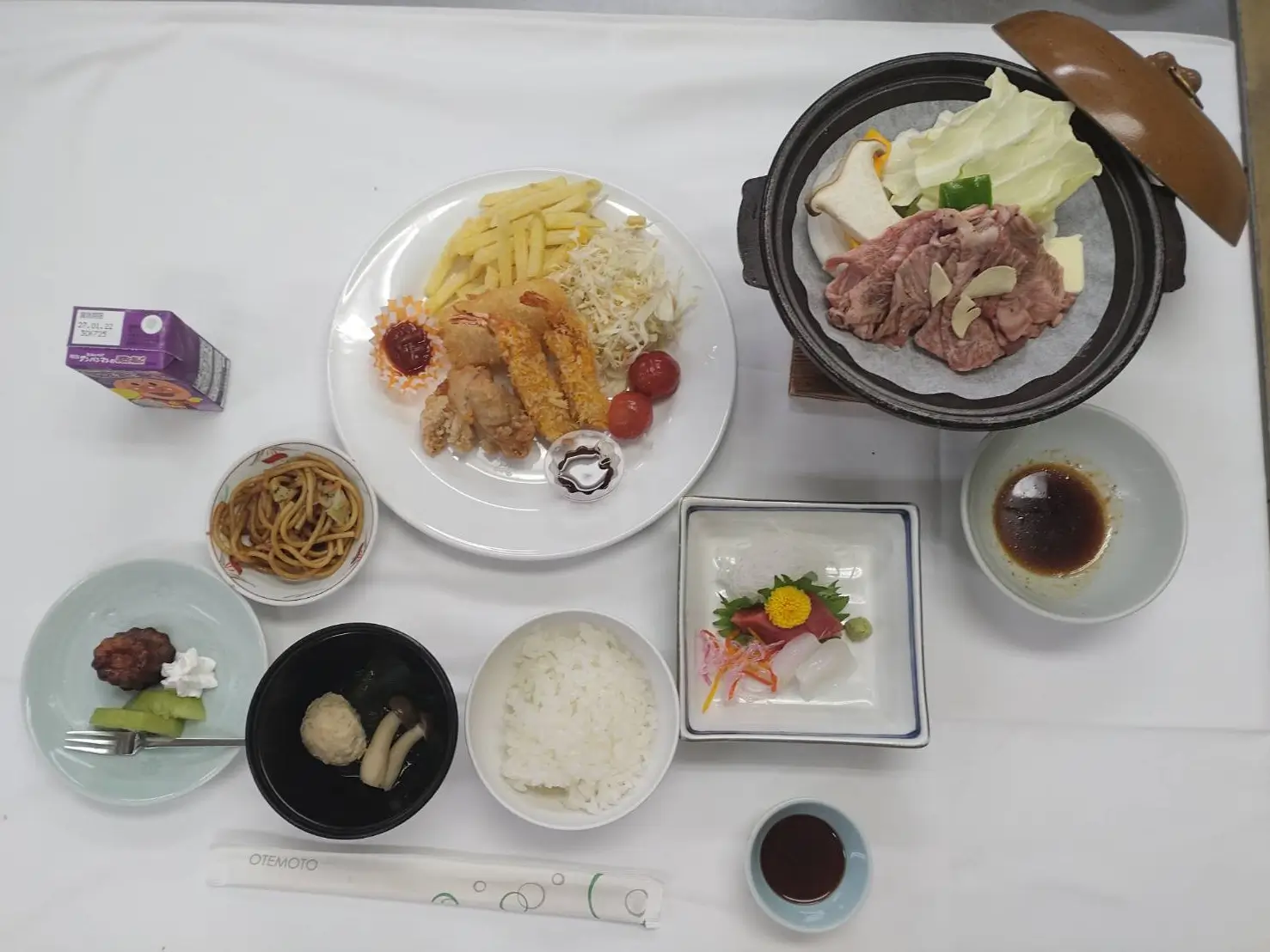 新千荘_子ども夕食