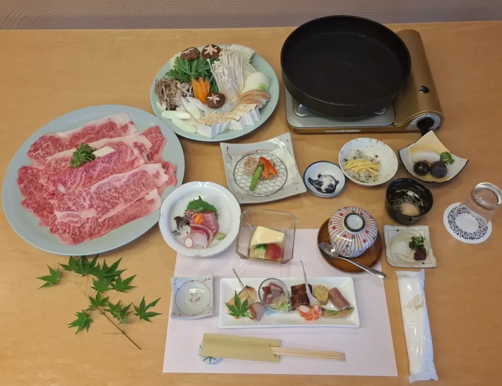 本郷クラブ すきやき写真2